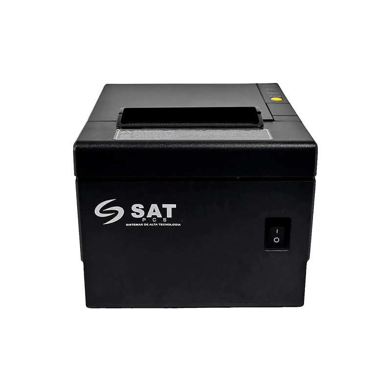 IMP. SAT TERMICA 38T USE 58mm 300mm-s 203DPI con CORTADOR USB SERIAL ETHERNET 1D 2D NEGRO