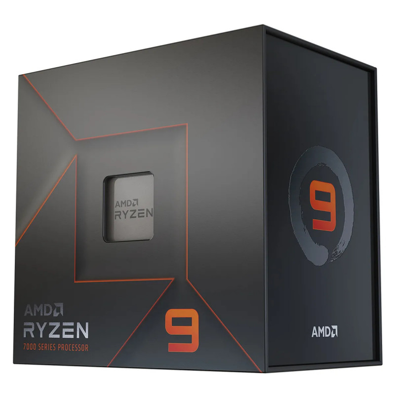 PROC. AMD AM5 RYZEN 9 7900X 4.7GHZ 12CORE 24HILOS 12MB CACHE 170W TSMC 5NM FINFET