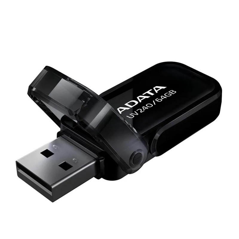 FLASH MEMORY ADATA 32GB UV240 USB 2.0 NEGRO