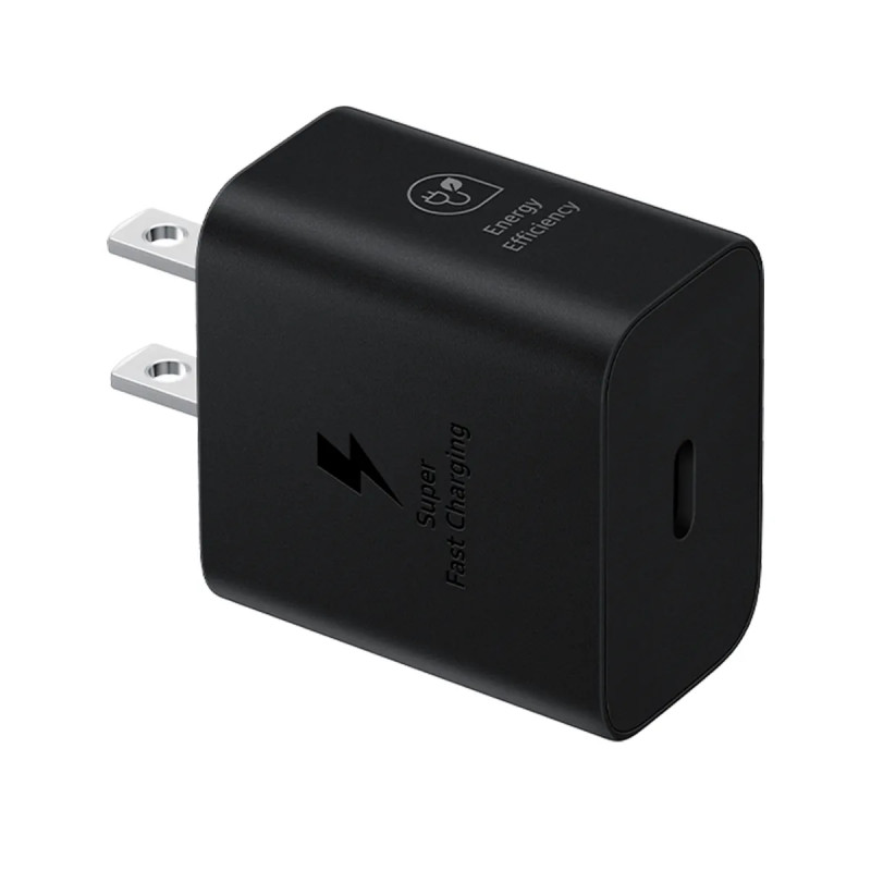 CARGADOR DE PARED SAMSUNG EP-T2510N CARGA RAPIDA 25W CON CAJA NEGRO