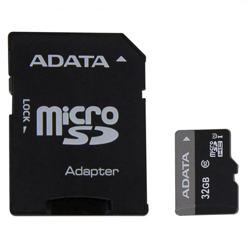 MICRO-SDHC ADATA 32GB WITH ADAPTER UHS-I CLASS 10