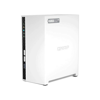 NAS STORAGE QNAP TS-233 2-BAY ARM Cortex A55 QC 2GB RJ45 2USB2.0 USB3.0 Torre