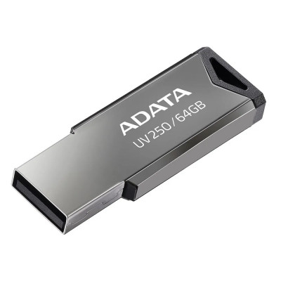 FLASH MEMORY ADATA 64GB-UV250 USB2.0 METALICA