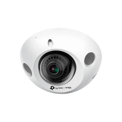CAMARA TP-LINK VIGI C230I MINI 2.8MM DOMO INT. 3MP IR WDR 30MTS ETHERNET IP67 IK08 POE DC12V