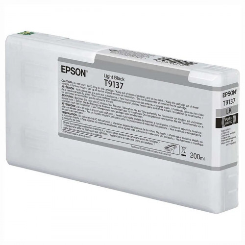 CARTUCHO EPSON T91370 ULTRACHROME HDX LIGHT NEGRO 200ML