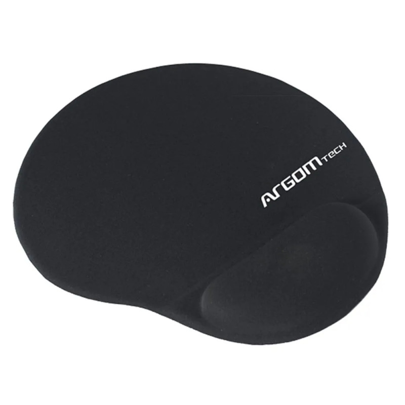 MOUSE PAD ARGOM ALMOHADILLA GEL NEGRO