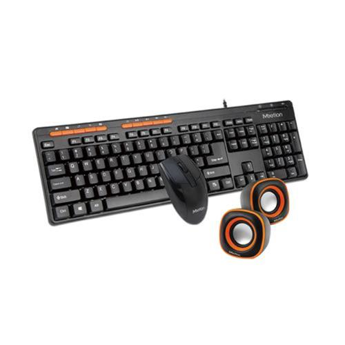 Combo 3 En 1 Teclado + Mouse + Parlantes Meetion Mt-C105