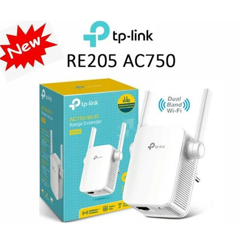 EXTENSOR WIFI TPLINK AC 750 Mbps WALLPLUG 2 ANTENAS