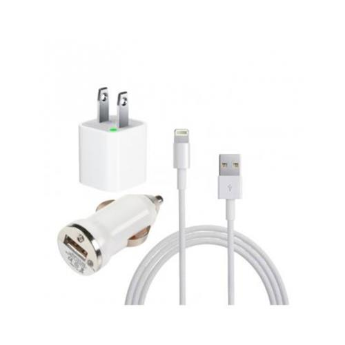Cargador power adapter 3 en 1 Iphone 5,6 y 7 OCC