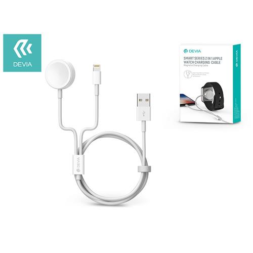 CARGADOR CON DOBLE CABLE APPLE WATCH