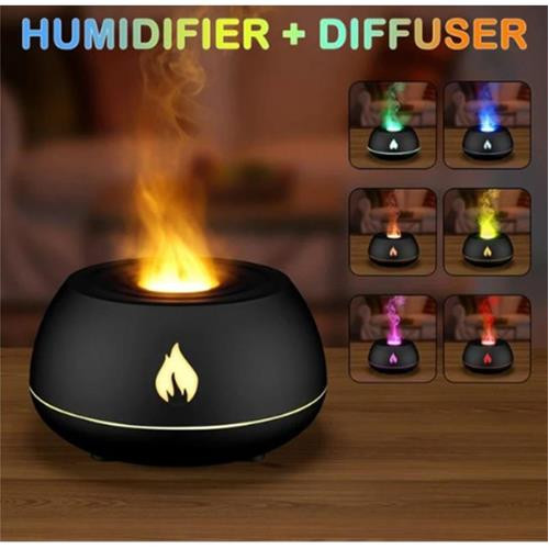 Humidificador en forma de  flama