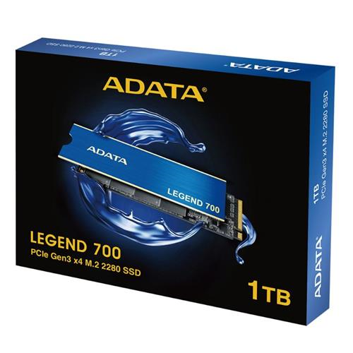 Disco Solido SSD ADATA LEGEND 700 1TB PCIe Gen3 M.2 2280 3y
