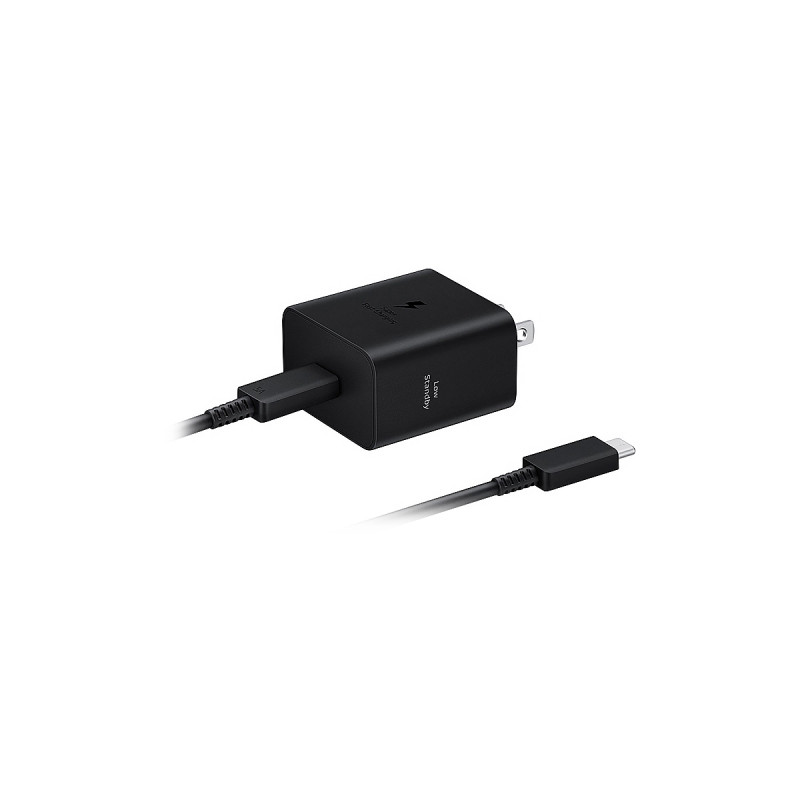 CARGADOR DE PARED SAMSUNG EP-T4511XBE 45W USB-C NEGRO-CABLE