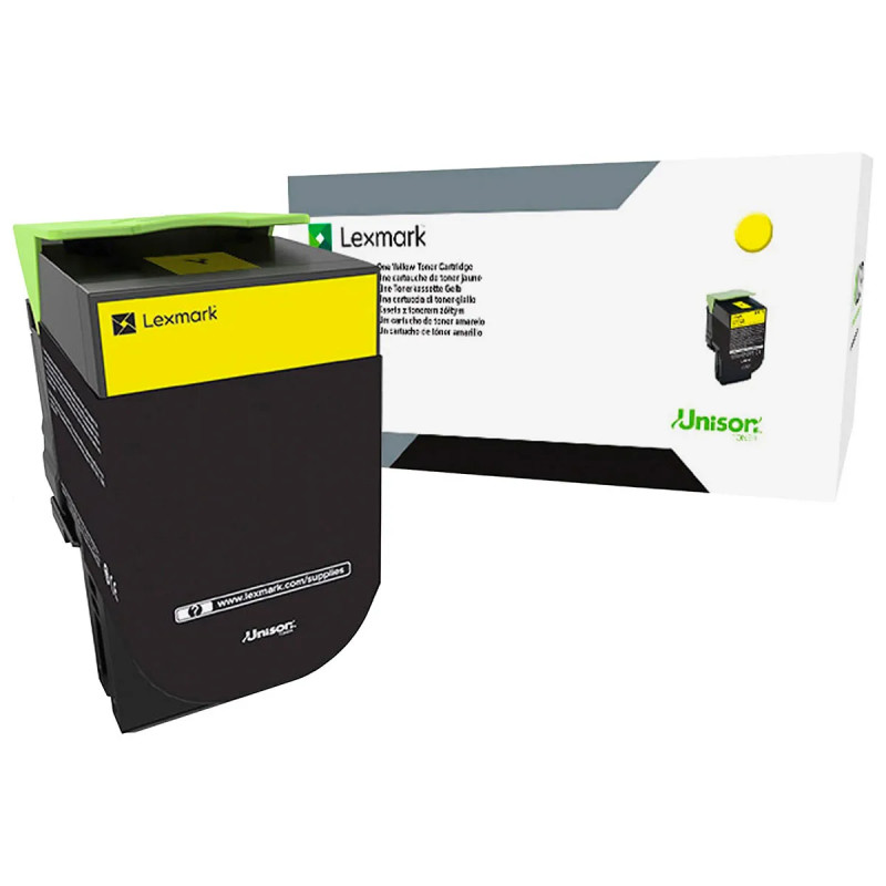 TONER LEXMARK AMARILLO ALTO RENDIMIENTO