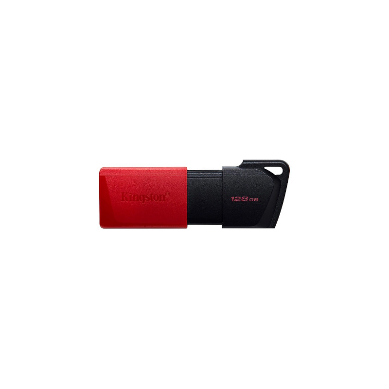 FLASH MEMORY KINGSTON DATA TRAVELER EXODIA M 128GB USB 3.2 BLACK-RED