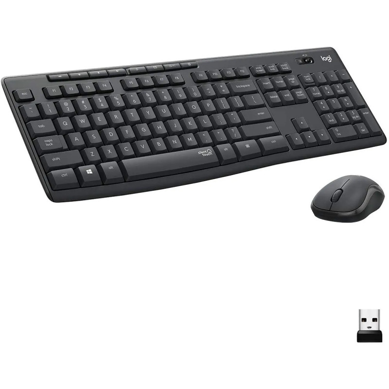 TECLADO-MOUSE LOGITECH MK295 WIRELESS USB NEGRO