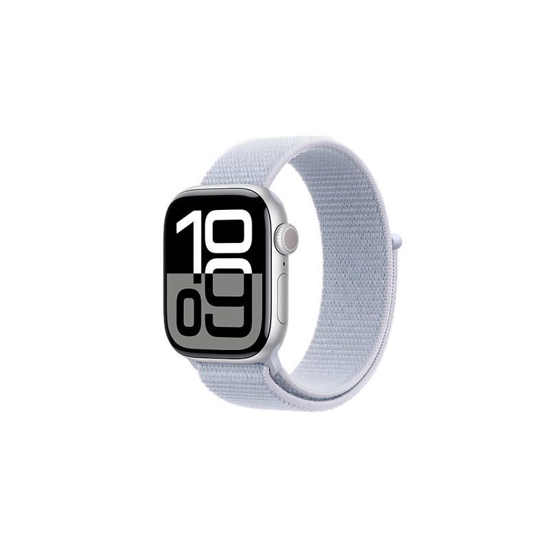 SmartWatch Apple Series 10 GPS Silver Aluminium 64GB 46mm Blue Clou Loop