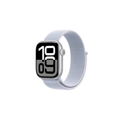 SmartWatch Apple Series 10 GPS Silver Aluminium 64GB 46mm Blue Clou Loop