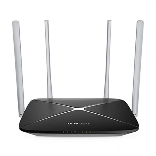 ROUTER MERCUSYS AC1300 DOBLE BANDA HIGH SPEED WIFI 4ANTENAS NEGRO
