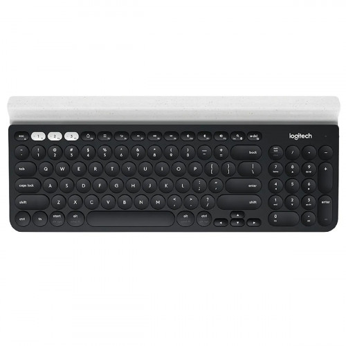 TECLADO LOGITECH K780 NEGRO MULTIDISPOSITIVOS BLUETOOTH WIRELESS USB UNIFYING MULTIPLATAFORMAS