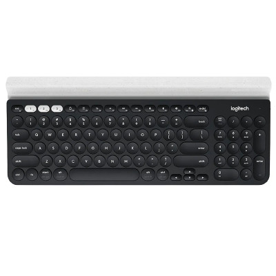 TECLADO LOGITECH K780 NEGRO MULTIDISPOSITIVOS BLUETOOTH WIRELESS USB UNIFYING MULTIPLATAFORMAS
