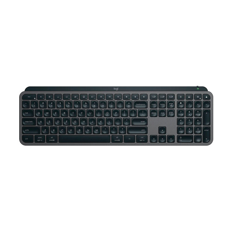 TECLADO LOGITECH MX  KEYS S GRAFITO INGLES USB LOGI BOLT-BT-MUL. DISP. - RECARG-RETR.ILUM