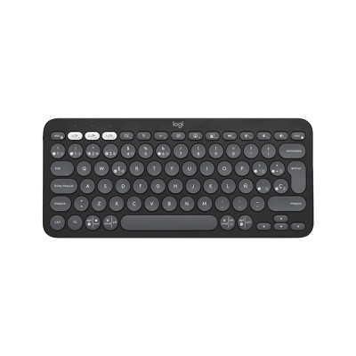 Teclado LOGITECH PEBBLE KEYS 2 K380S Bluetooh SP Negro