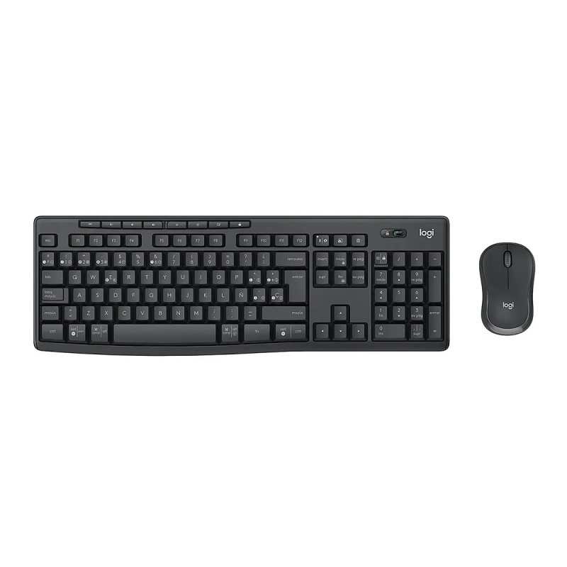 TECLADO - MOUSE LOGITECH MK370 WIRELESS BT USB GRAPHITE