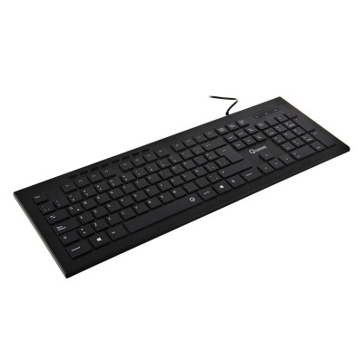 TECLADO QUASAD QK-440C WIRED NEGRO