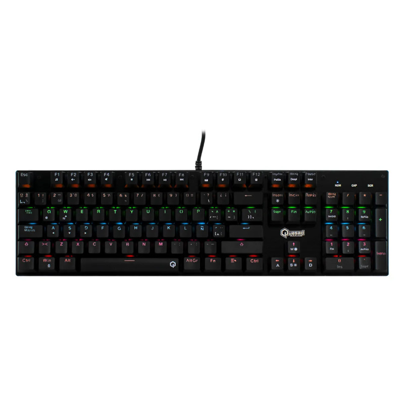 TECLADO QUASAD GAMING QKM-G80 MECHANICAL BLACK