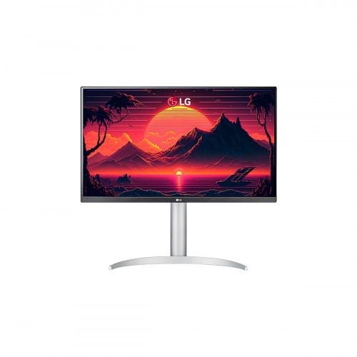 MONITOR LG 27INC UHD LED IPS -3840X2160 4K 5MS FREESYNC 2HDMI DP BLANCO-GRIS