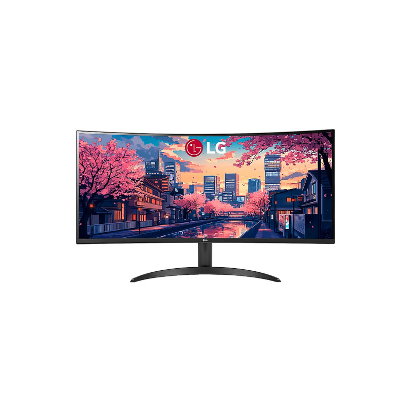 MONITOR LG 34Inch CURVO ULTRAWIDE VA WQHD 3440x1440 2HDMI DP sRGB 100Hz Black