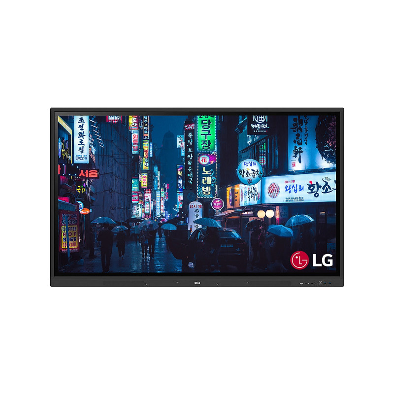 MONITOR LG 65INC TR3DK-B IPS MULTI-TOUCH MAX 20 POINT 3HDMI RGB RS232 RJ45 3USB2.0