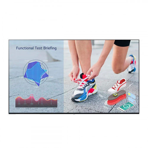 MONITOR LG 86INC. COMMERCIAL DISPLAY 330NITS ULTRA HD 3480X2160 WEBOS BUIN IN SPEAKER