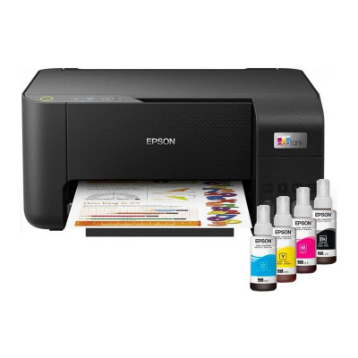 IMP. EPSON MULTIFUNCIONAL ECOTANK L3250 4 COLORES 33 PPM NEGRO-15 PPM USB WIFI