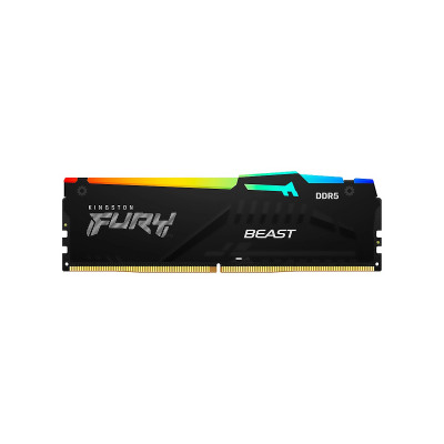 DIMM KINGSTON FURY BEAST RGB XMP 16GB DDR5-5600MHZ CL40 288-PIN NON-ECC