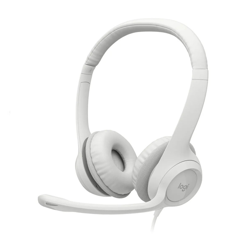 HEADSET LOGITECH H390 WIRED USB-A OFF-WHITE