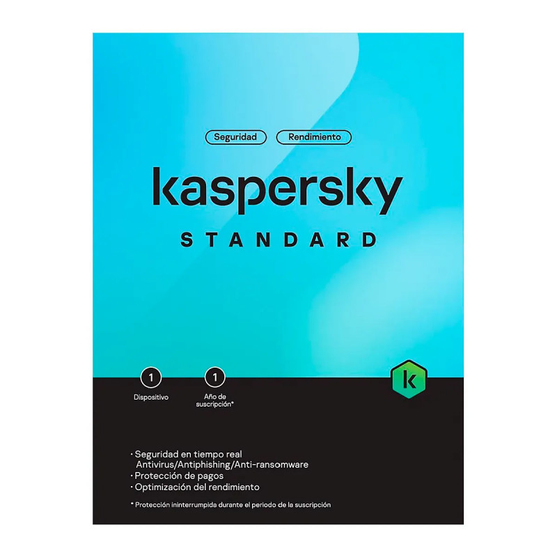 ANTIVIRUS KASPERSKY STANDARD - SEGURIDAD - RENDIMIENTO