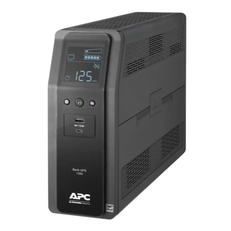 UPS APC BR1350M2-LM INTERACTIVOS 120V PANTALLA LCD 810VATIOS-1.35KVA