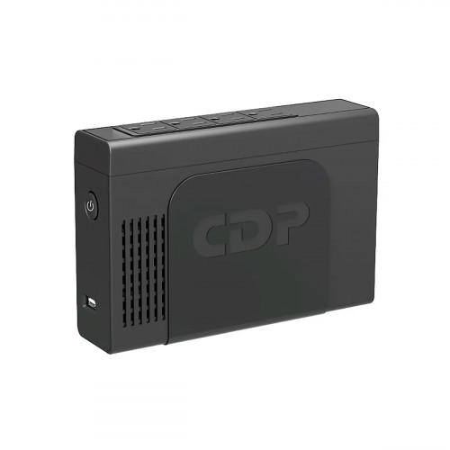 UPS CDP LI-504 500VA-250W LITHIUM BATERY 4 TOMAS 1USB-C NEGRO