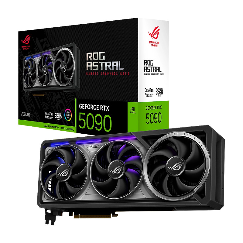 VIDEO ASUS ROG ASTRAL RTX-5090 32GB GAMING GDDR7 512BIT 2HDMI 3DP 3Vent PCIe 5.0