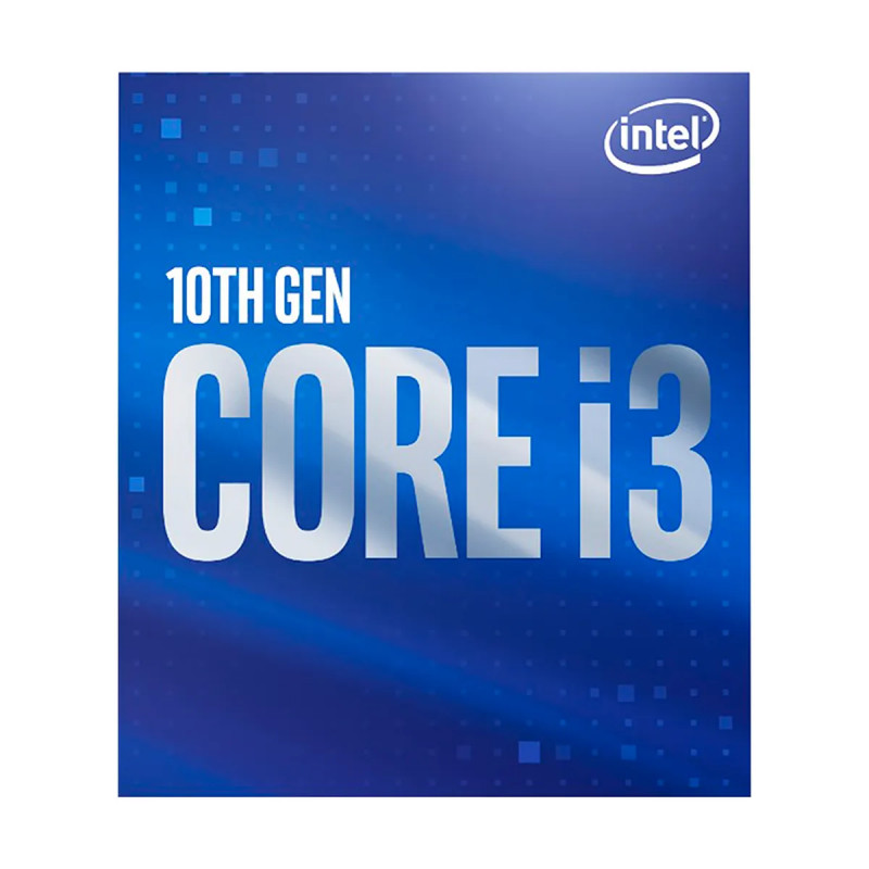 PROC. INTEL CORE I3-10105F 10GEN 3.70-4.40GHZ 4NUCLEOS 8HILOS 6MB DDR4-2666 NOVIDEO LGA1200