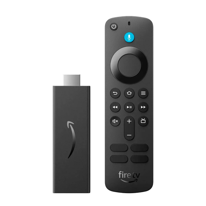 ADAPTADOR AMAZON FIRE TV STICK FULL-HD 8GB WIFI-5 ALEXA VOICE REMOTE CONTROL BLACK