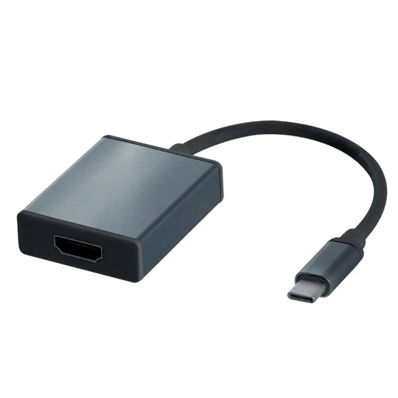 ADAPTADOR ARGOM TYPE C TO HDMI 15CM NEGRO