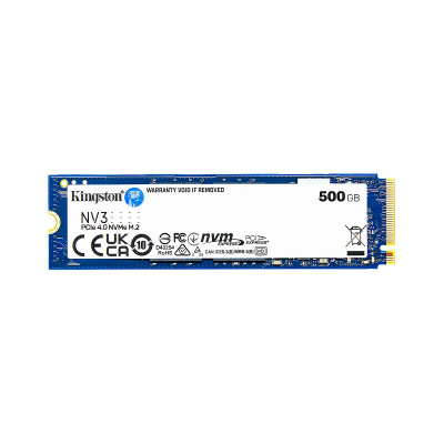 SSD KINGSTON 500GB M.2 2280 SNV3S-500G PCIe 4.0 x 4 NVMe 5000-3000MB-s NAND 3D
