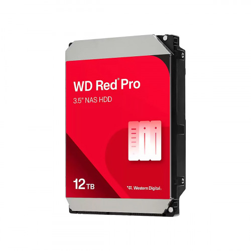 DISCO DURO WESTERN DIGITAL Red Pro 12TB NAS 7200RPM SATA 6 Gb-S 512MB-Cache  3.5INC. RED