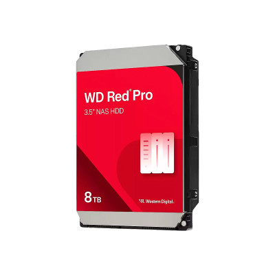 DISCO DURO WESTERN DIGITAL 8TB SATA 7200RPM 3.5Inch CACHE-256MB RED PRO NAS 5y