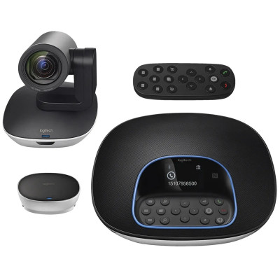 CONFERENCE-CAM LOGITECH GROUP 1920X1080 ZOOM 10X BLUETOOTH-VISION 90 HASTA 14 PERSONAS