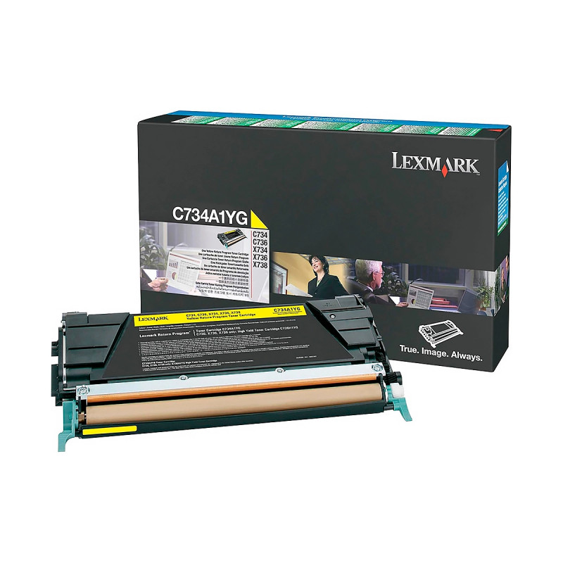 TONER LEXMARK C734A1YG
