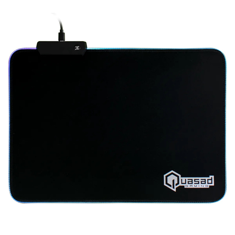 MOUSE PAD QUASAD GAMING Q-MPG1 30CM RGB BLACK